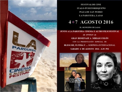 Invitación Homenaje Miriam Colón